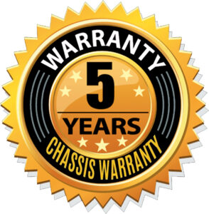 5 Year Chassis Warranty Logo 5 Year Chassis Warranty Logo