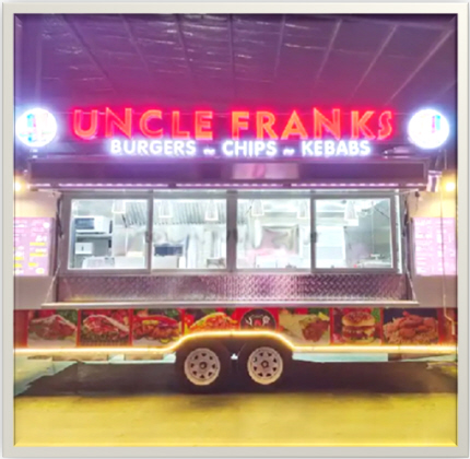 Add Led Light Box To Roof Including Stainless Frame
