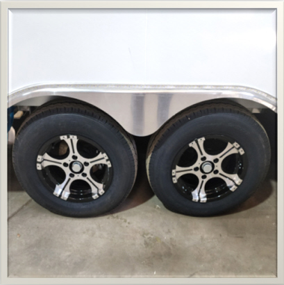 Add Mag Wheels to Food Trailer